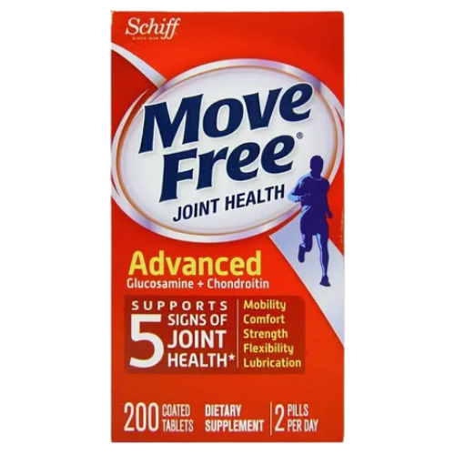 Suplemento Articular Schiff Move Free Advanced Joint Supplement 200 Tablets  – Buddy Importados