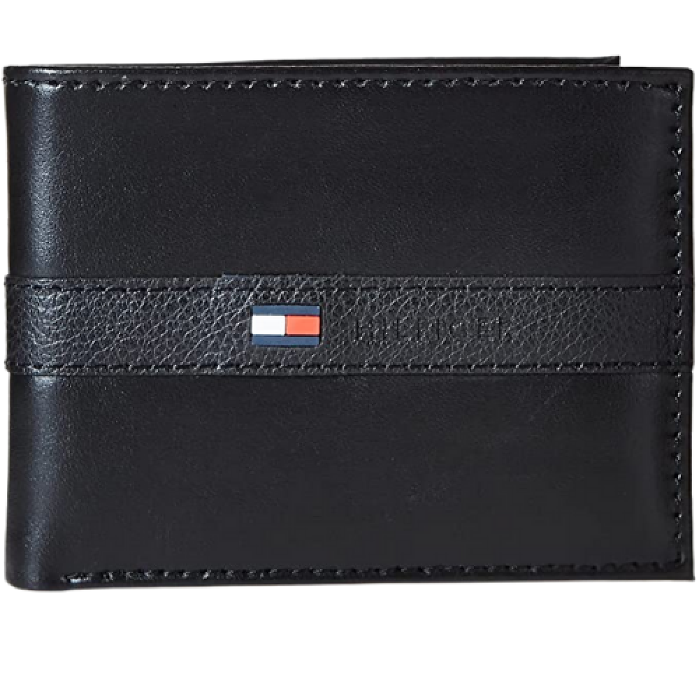 carteira-masculina-tommy-hilfiger-slim-bifold-couro-legítimo-preta